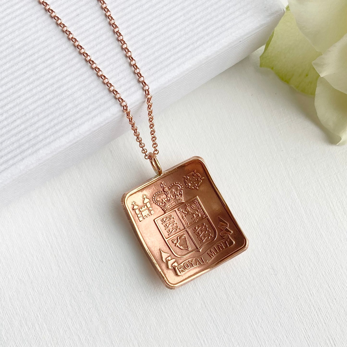 1974 Royal Mint Medal Pendant