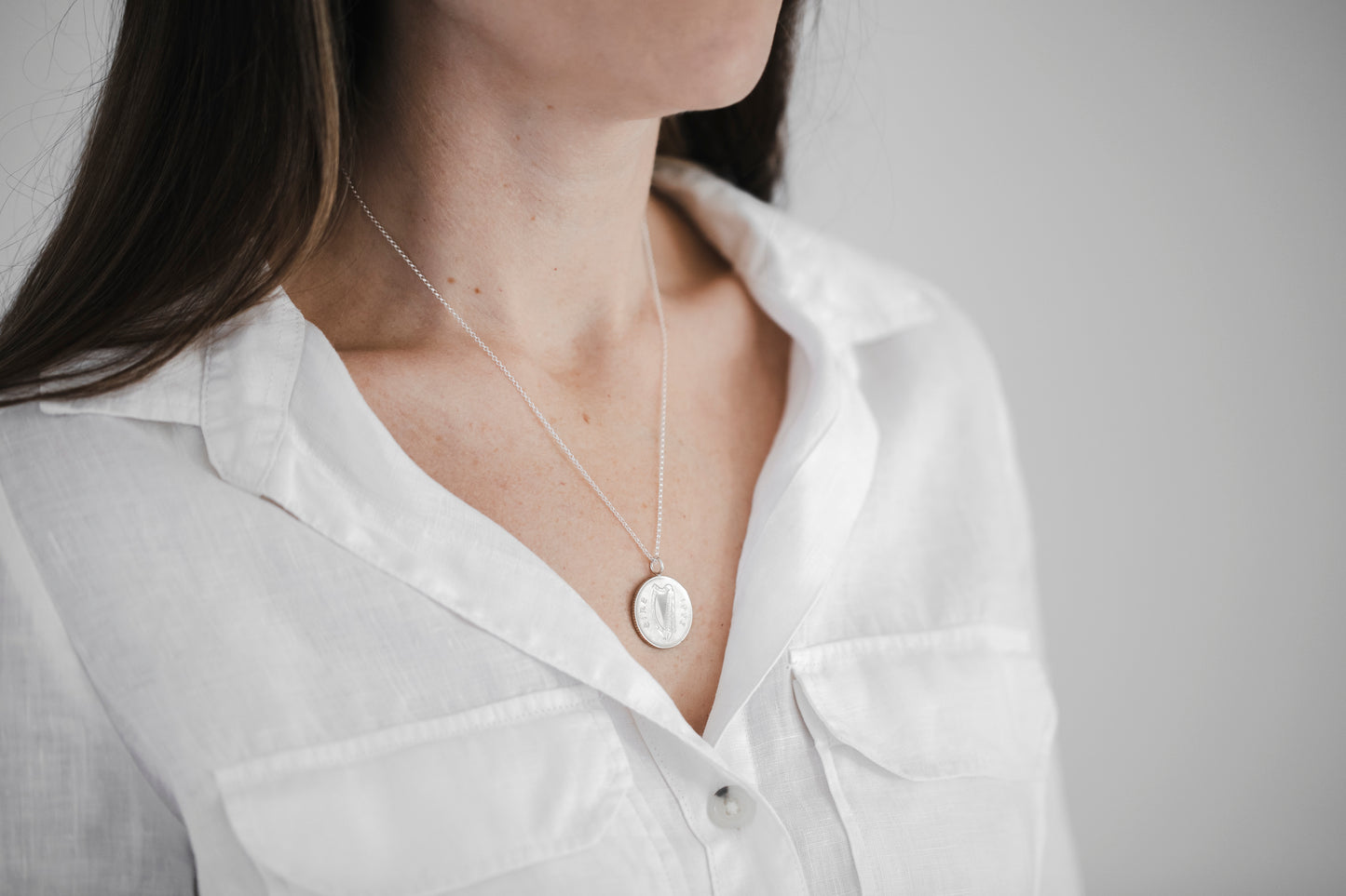 1960 Irish Sixpence Necklace
