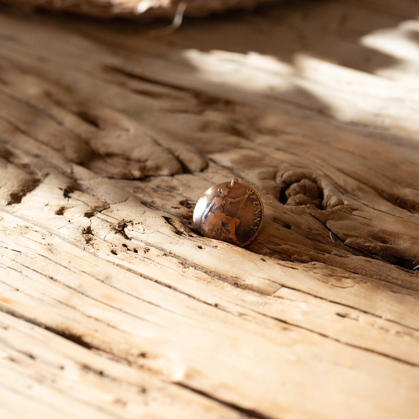 Lucky penny charm