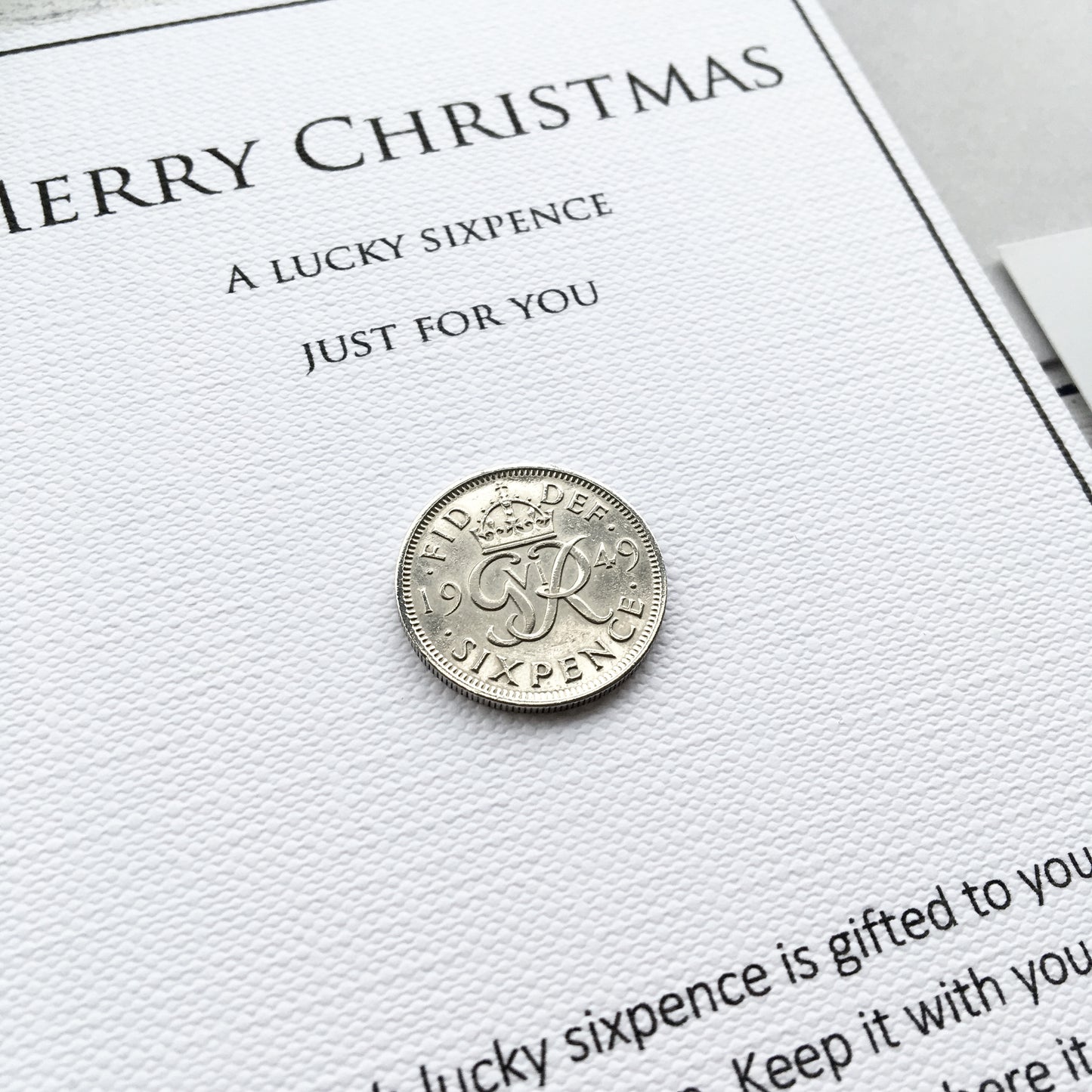 Christmas Sixpence - George VI