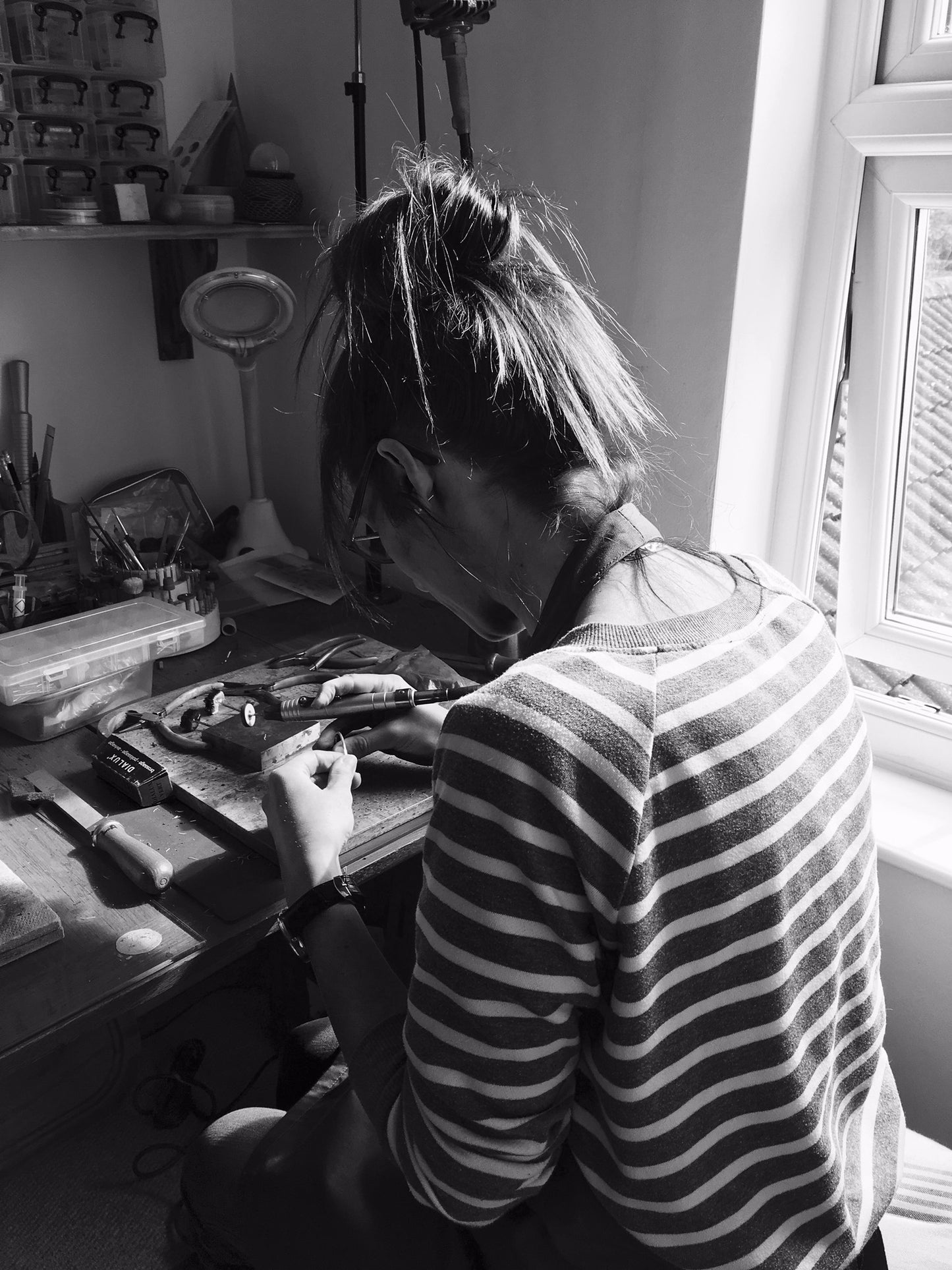 Something Old, New, Borrowed and Navy Blue Farthing Bridal Charm