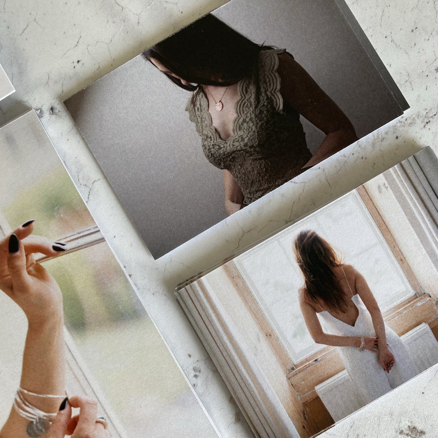 Bonds - Silver Rice Pearl Hoops