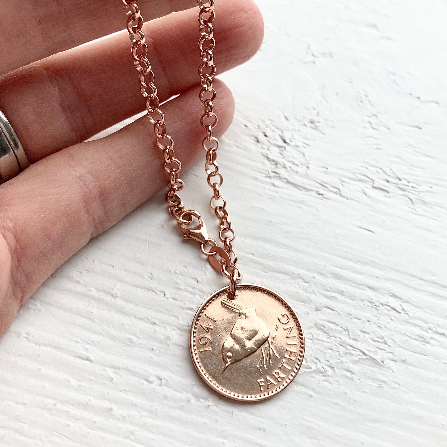 Jenny Wren Farthing Bracelet