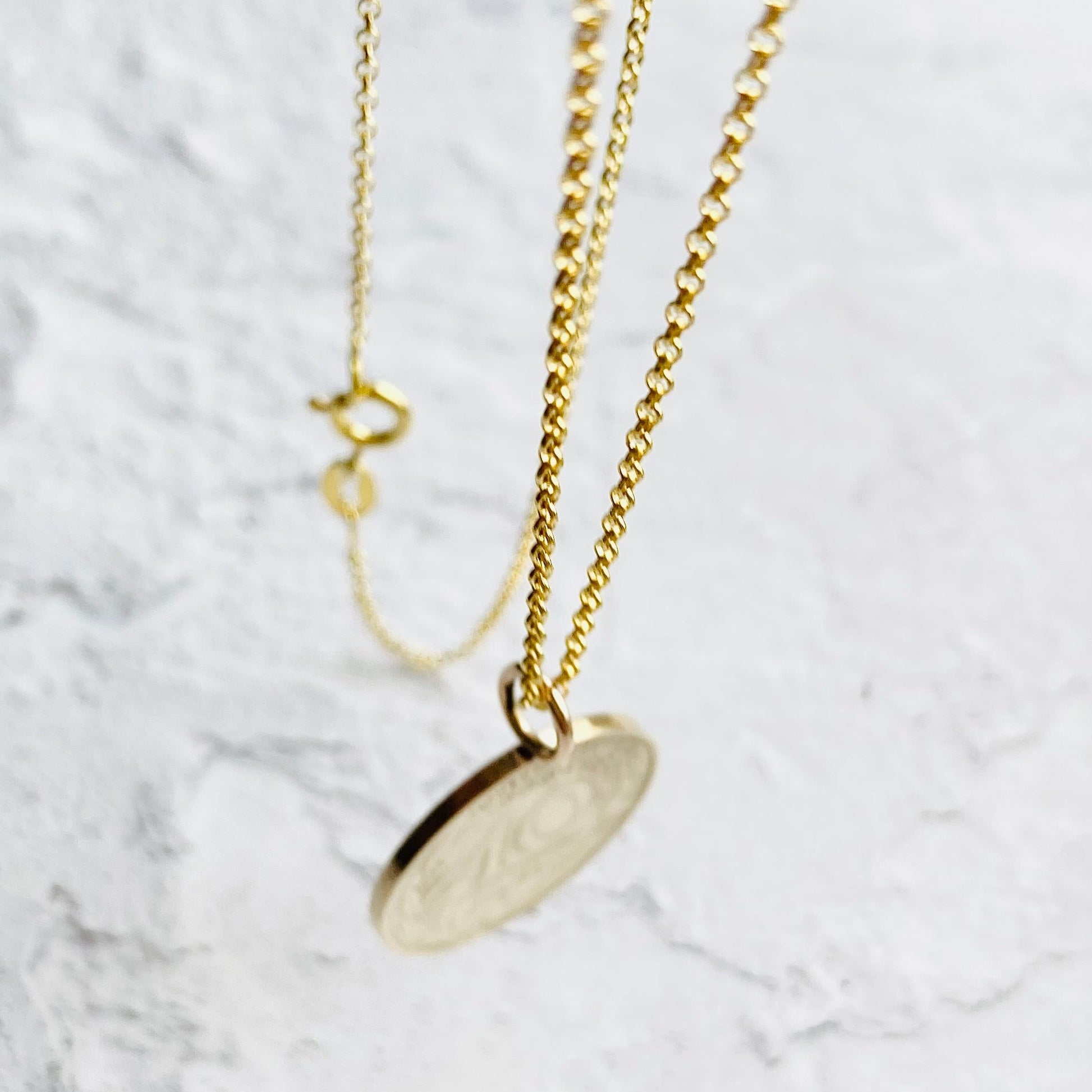 Gold Coin Necklace