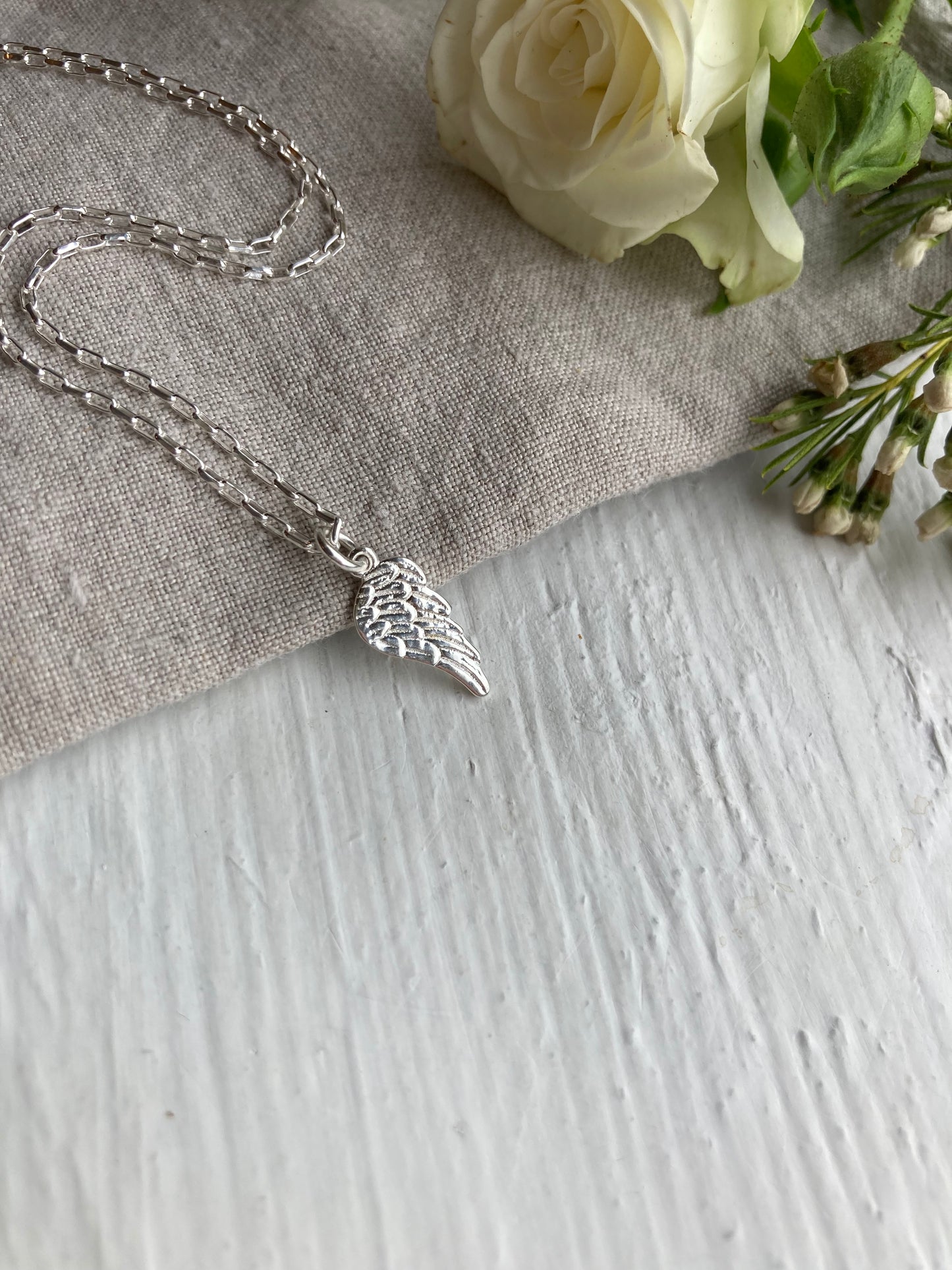 Angel Wing Stacking Necklace