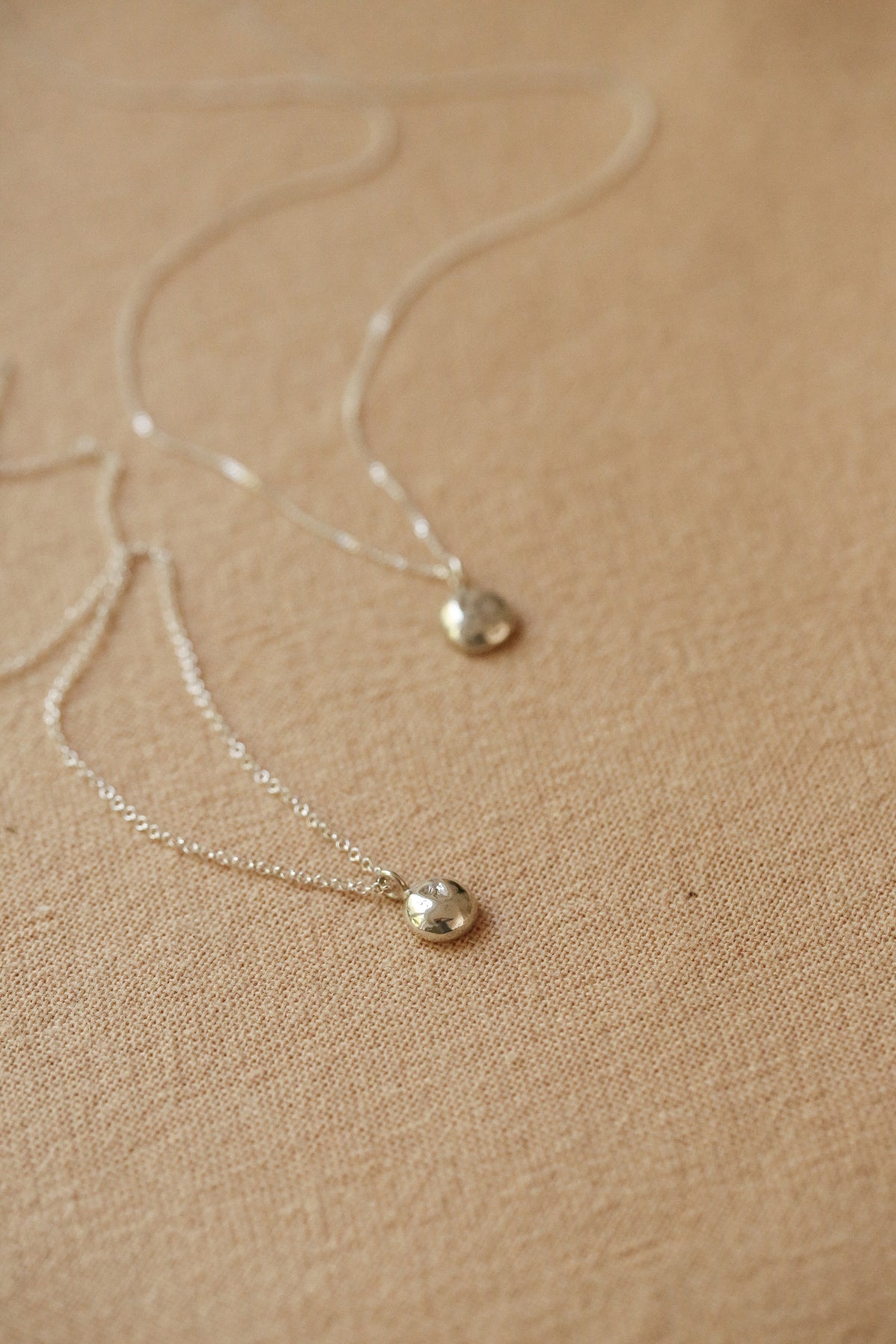 Infinity Silver Drop Necklace - Singature Chain