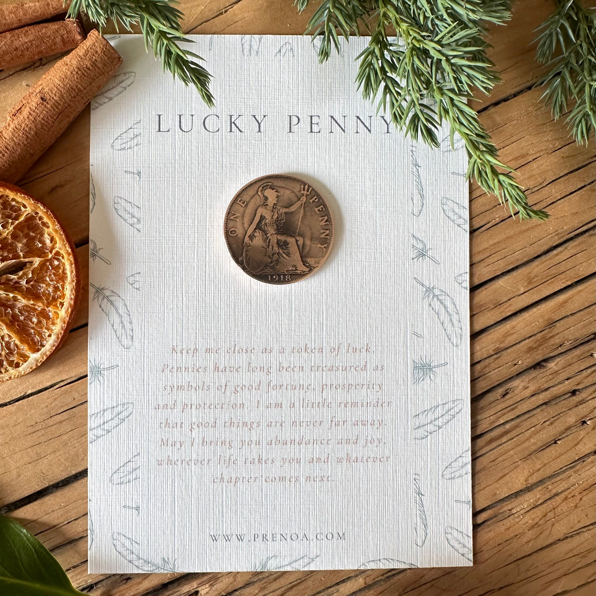 Lucky Christmas British Penny