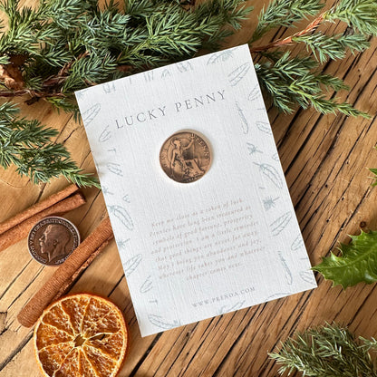 Lucky Christmas British Penny