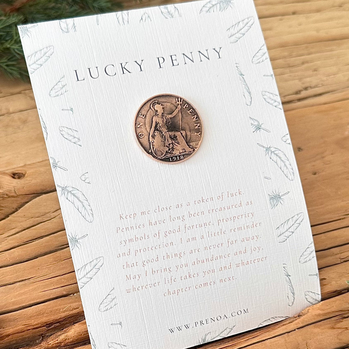 Lucky Christmas British Penny
