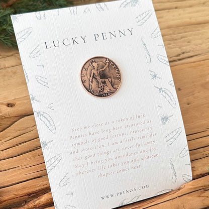 Lucky Christmas British Penny