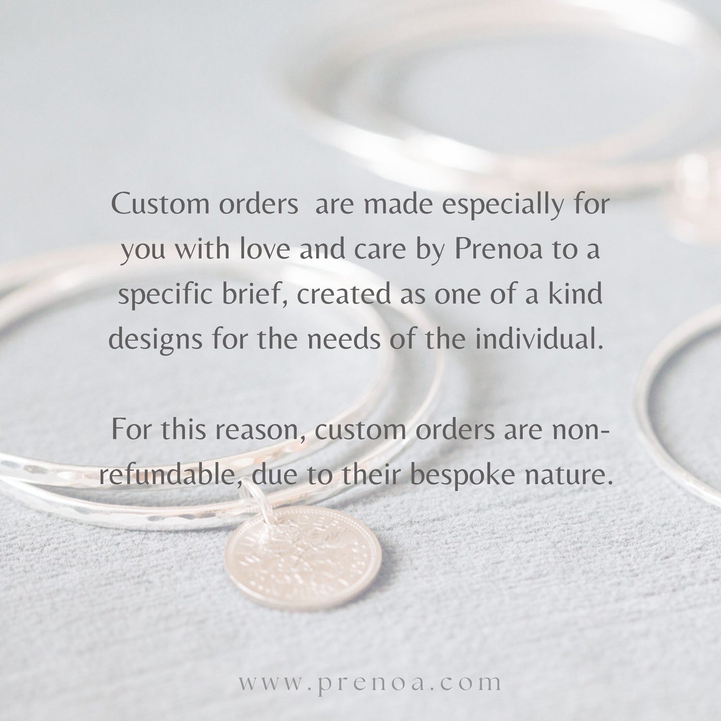 Terms of a custom order