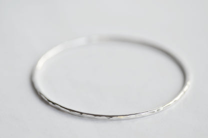 'God Save the King' Sterling Silver Bangle