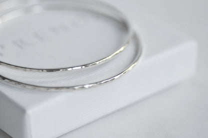 'God Save the King' Sterling Silver Bangle