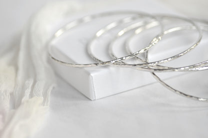 'God Save the King' Sterling Silver Bangle