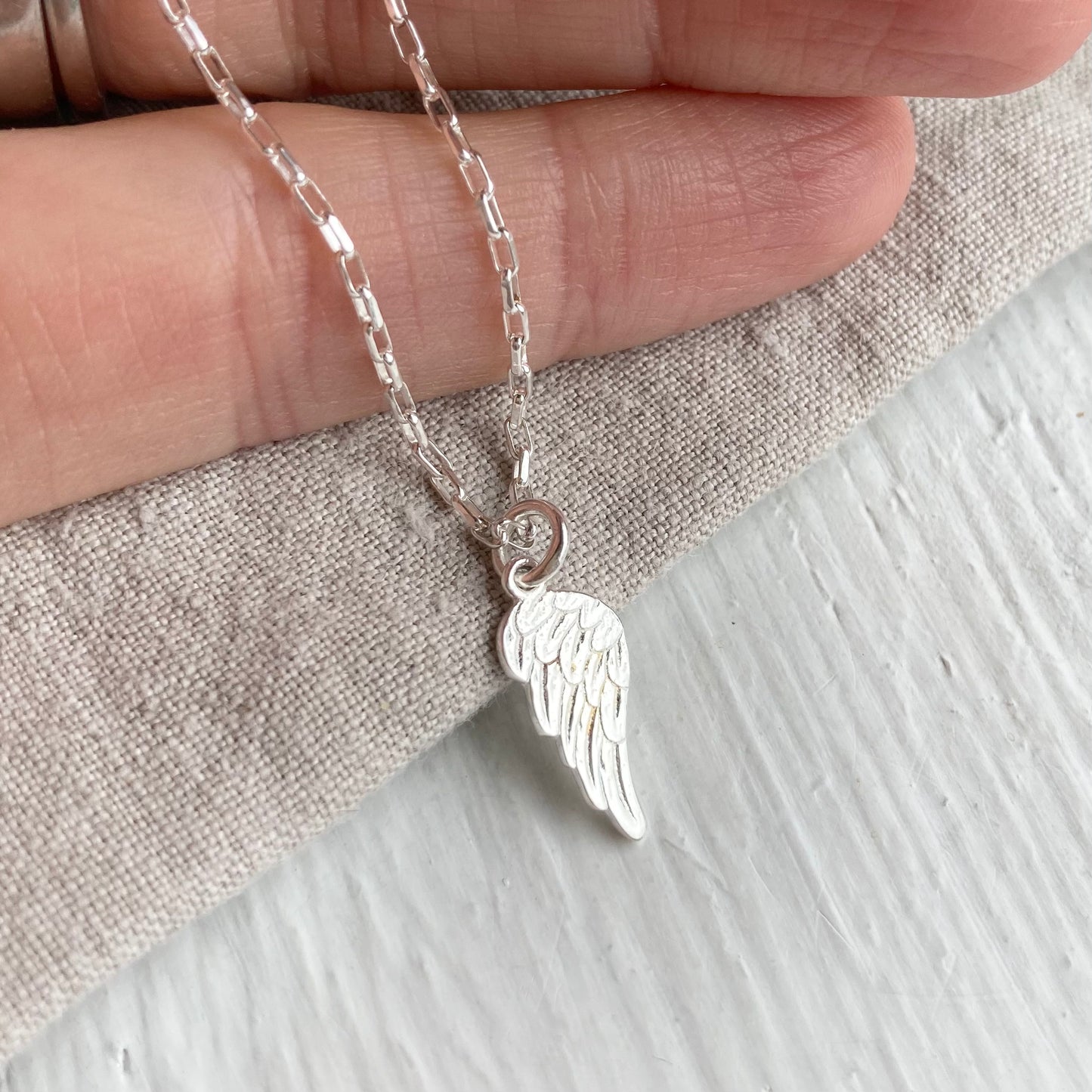 Angel Wing Stacking Necklace