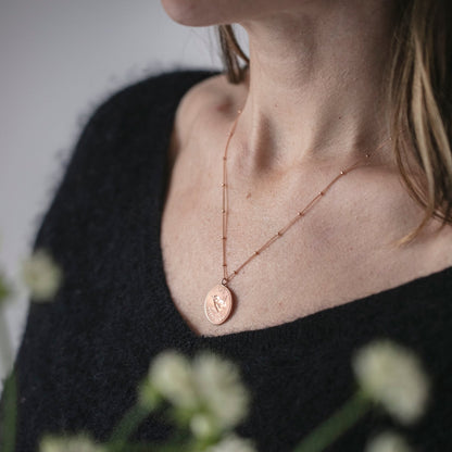 1946 Farthing Pendant - 80th Birthday