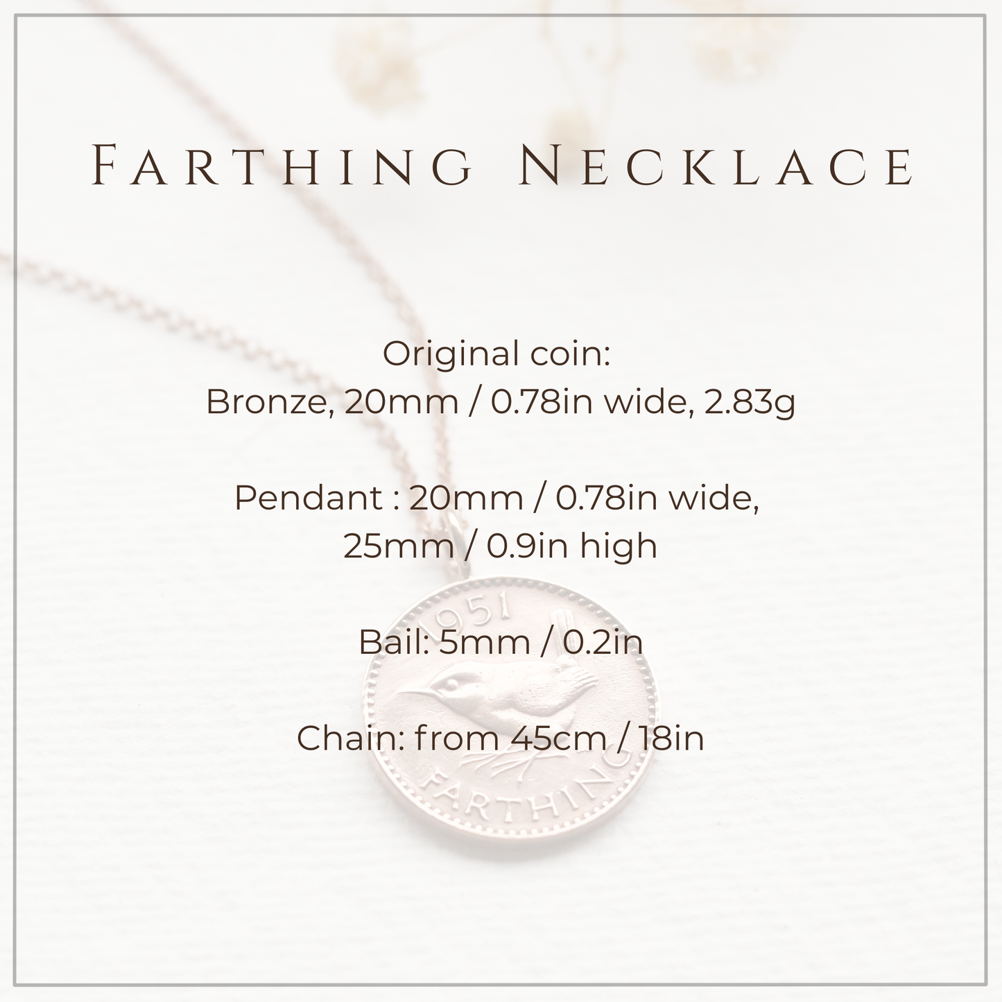 Farthing Coin Bracelet - 1946 80th Birthday