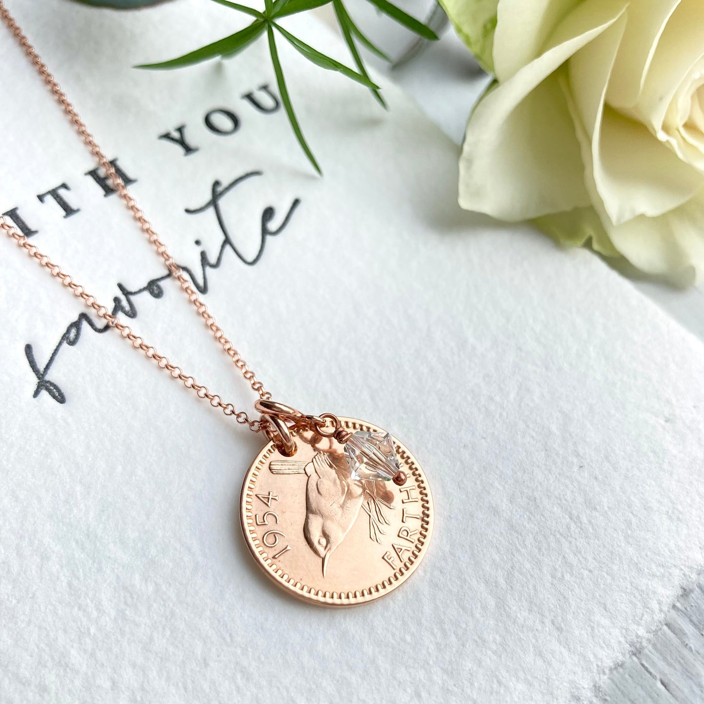 Gifts for 70th birthdays for her, 70th gifts for women, coin jewellery pendants