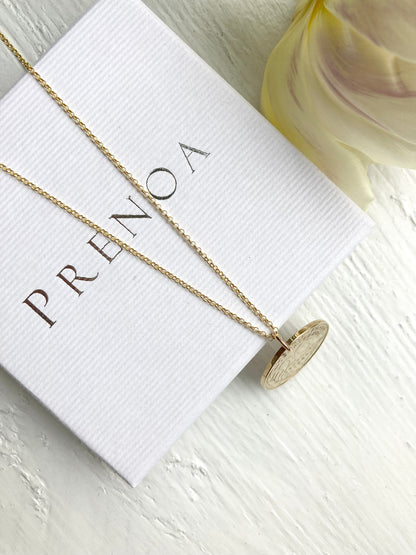 1983 French Coin Necklace - 20 Centimes