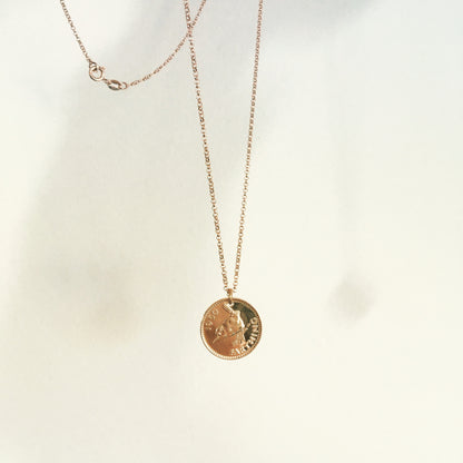 Wren Farthing Rose Gold Chain 1937-1955