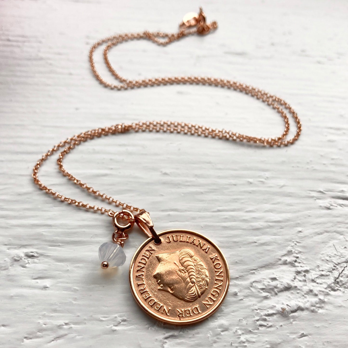 1955 Netherlands Coin Necklace