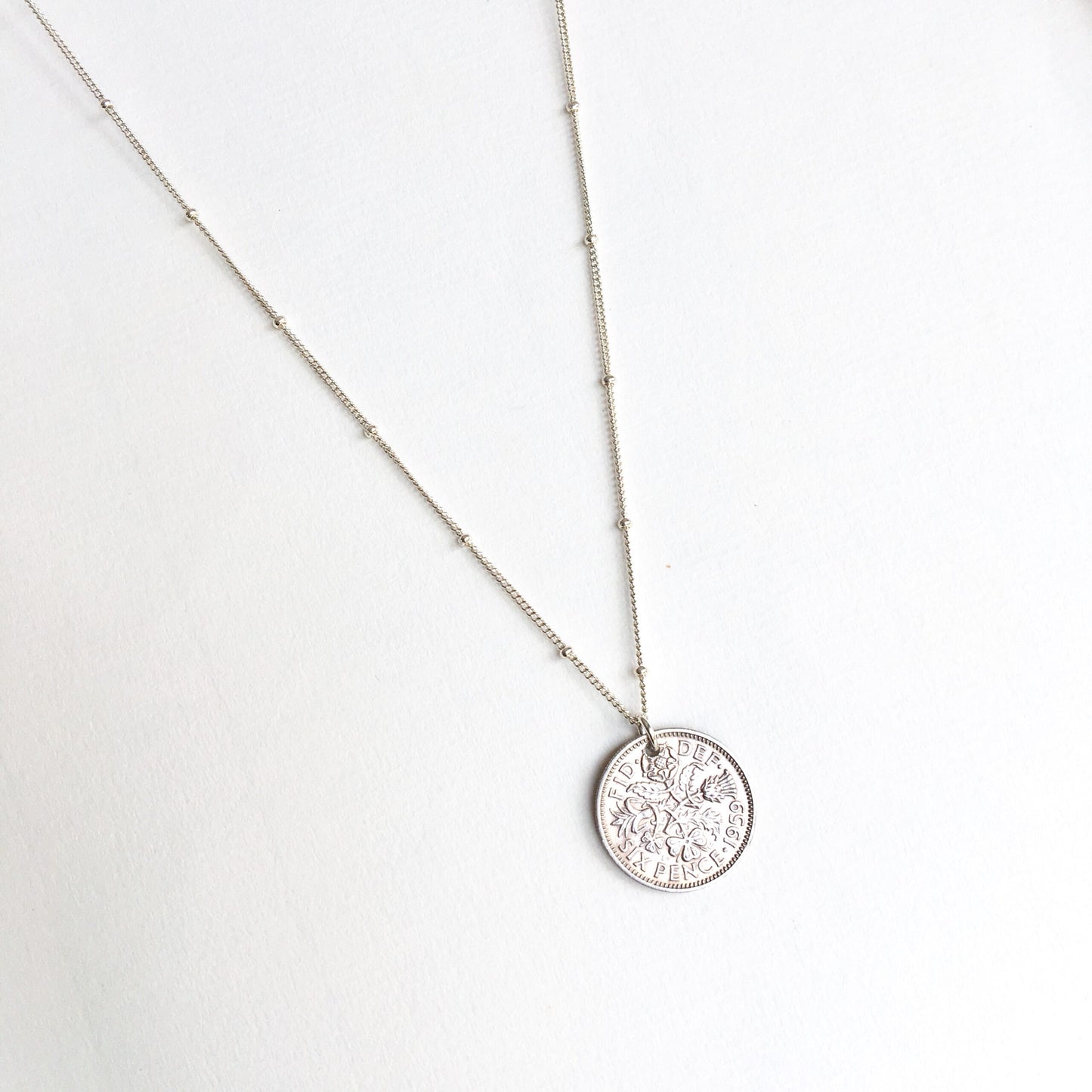 Satellite Sixpence Necklace - 1953-1967 - Steel