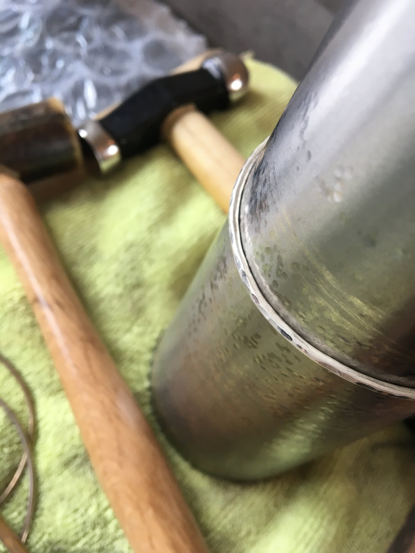Ring of Roses - Sterling Silver Infinity Bangle - 9ct Rose Gold Filled