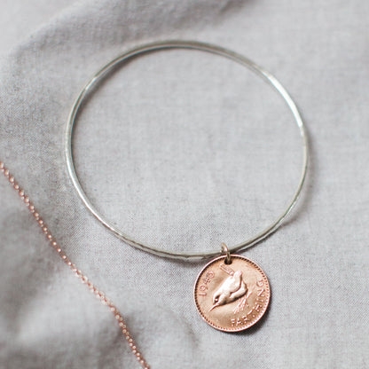 1946 Wren Farthing Bangle - 80th