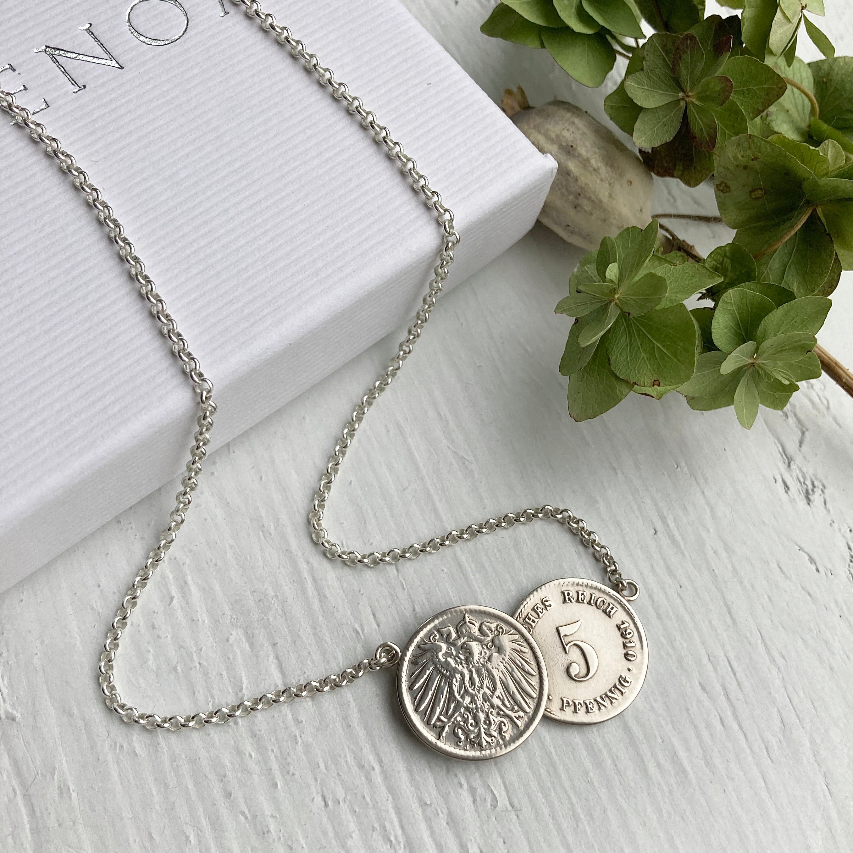 Two-Layer Coin Pendant Necklace – The 308 Boutique