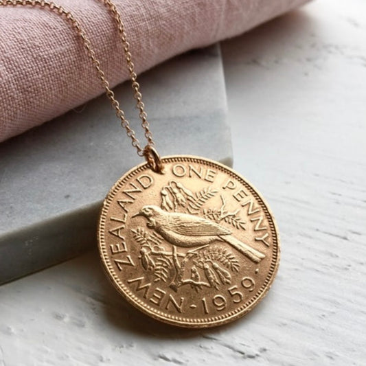 New Zealand Penny Necklace