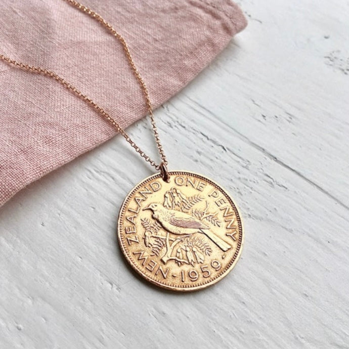 New Zealand Penny Necklace